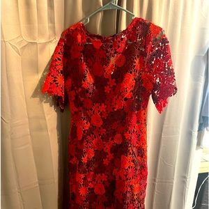 Beautiful New Red Lace Dress.
